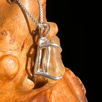 Libyan Desert Glass Pendant Sterling Silver #8328-Moldavite Life