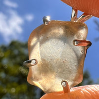 Libyan Desert Glass Pendant Sterling Silver #8329-Moldavite Life