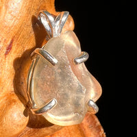 Libyan Desert Glass Pendant Sterling Silver #8333-Moldavite Life
