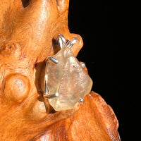 Libyan Desert Glass Pendant Sterling Silver #8338-Moldavite Life