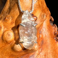 Libyan Desert Glass Pendant Sterling Silver #8340-Moldavite Life