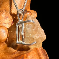 Libyan Desert Glass Pendant Sterling Silver #8341-Moldavite Life