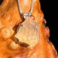 Libyan Desert Glass Pendant Sterling Silver #8341-Moldavite Life
