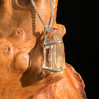 Libyan Desert Glass Pendant Sterling Silver #8349-Moldavite Life