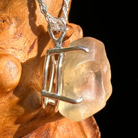 Libyan Desert Glass Pendant Sterling Silver #8360-Moldavite Life