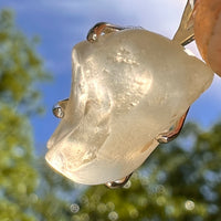 Libyan Desert Glass Pendant Sterling Silver #8360-Moldavite Life