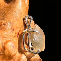 Libyan Desert Glass Pendant Sterling Silver #8370-Moldavite Life