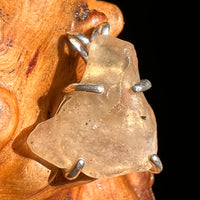 Libyan Desert Glass Pendant Sterling Silver #8377-Moldavite Life
