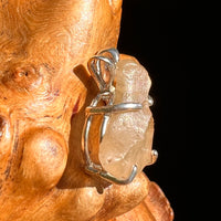 Libyan Desert Glass Pendant Sterling Silver #8377-Moldavite Life