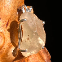 Libyan Desert Glass Pendant Sterling Silver #8378-Moldavite Life