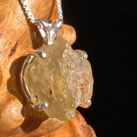 Libyan Desert Glass Pendant Sterling Silver #8382-Moldavite Life