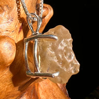 Libyan Desert Glass Pendant Sterling Silver #8382-Moldavite Life