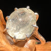 Libyan Desert Glass Ring Sterling Silver Size 6.5 #5187-Moldavite Life