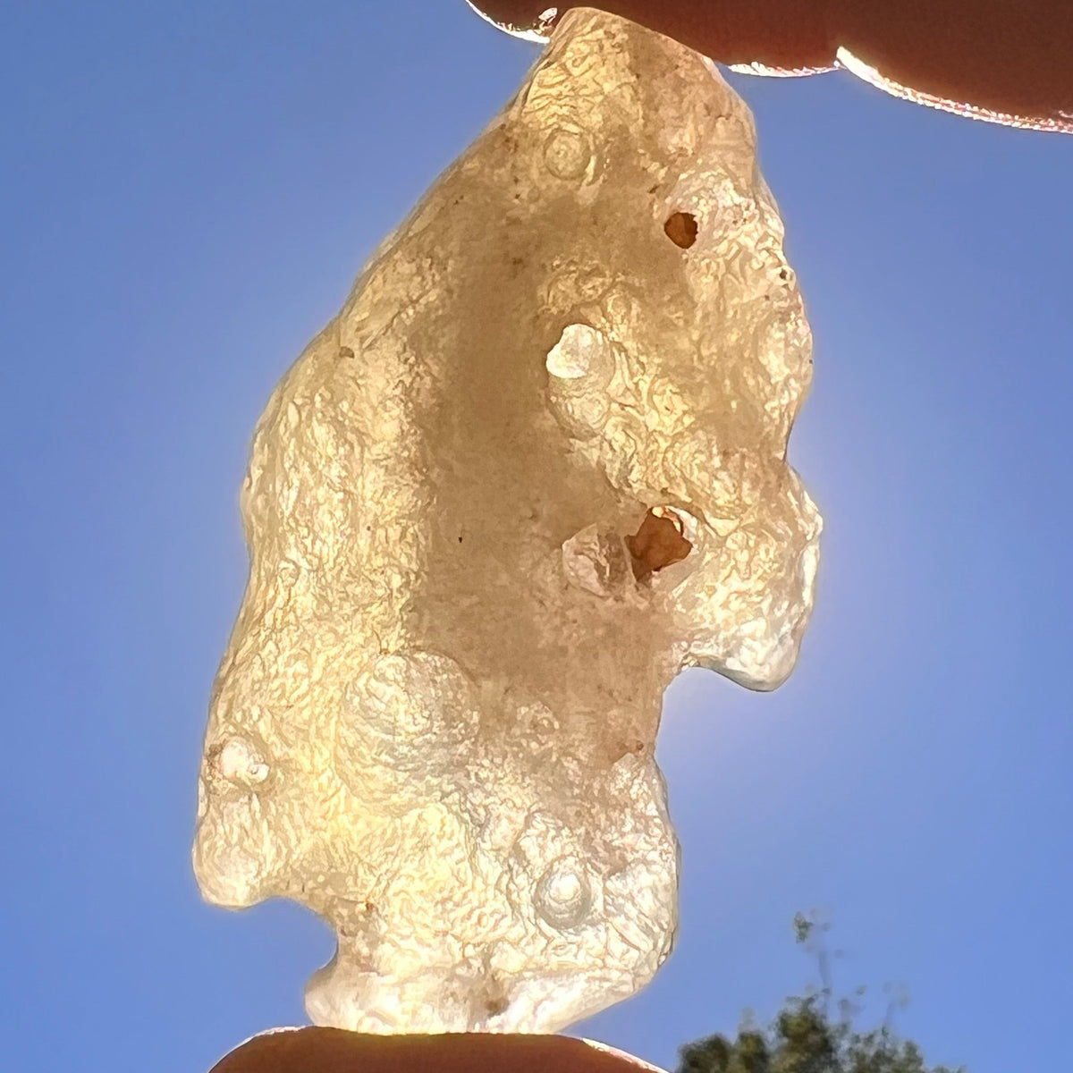 Libyan Desert Glass "Space Arrowhead" 38 grams #588-Moldavite Life