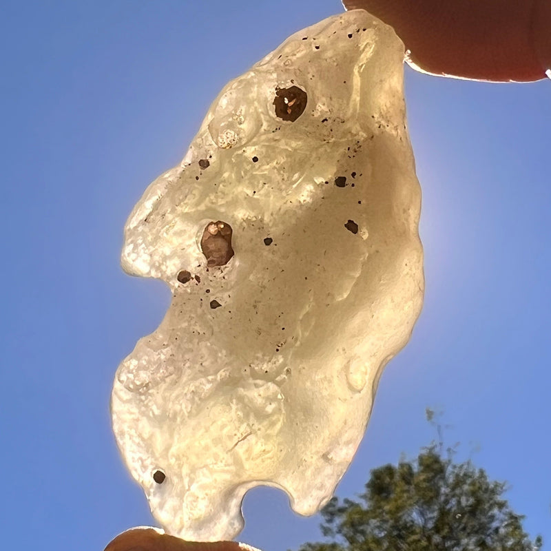 Libyan Desert Glass "Space Arrowhead" 38 grams #588-Moldavite Life