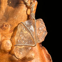 Libyan Desert Glass Wire Wrapped Pendant 14k GF #8299-Moldavite Life