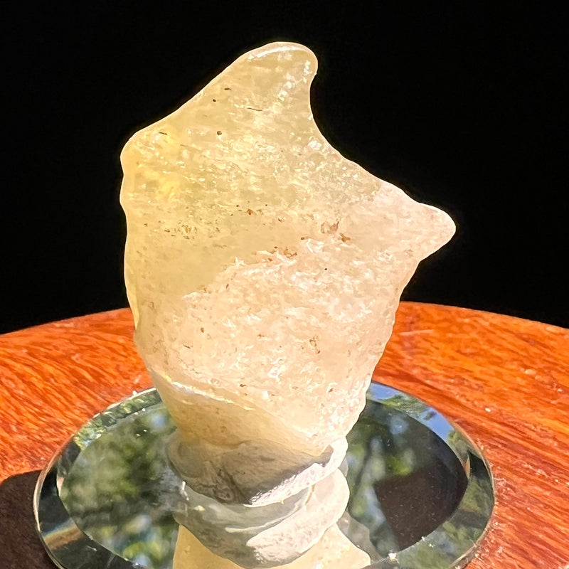 Libyan Desert Glass w/ Cristobalite 13.3 grams #509-Moldavite Life