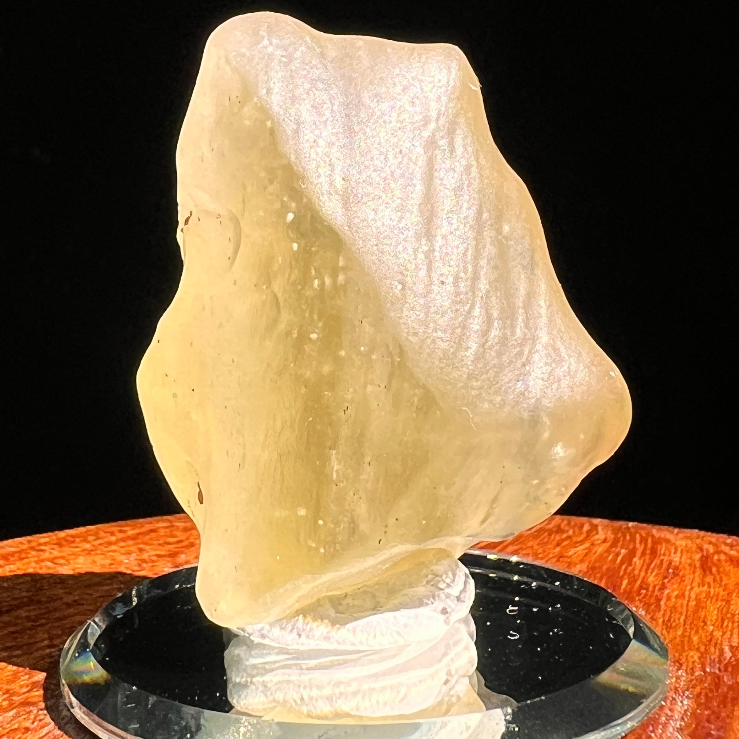 Libyan Desert Glass w/ Cristobalite 17.7 grams #510-Moldavite Life
