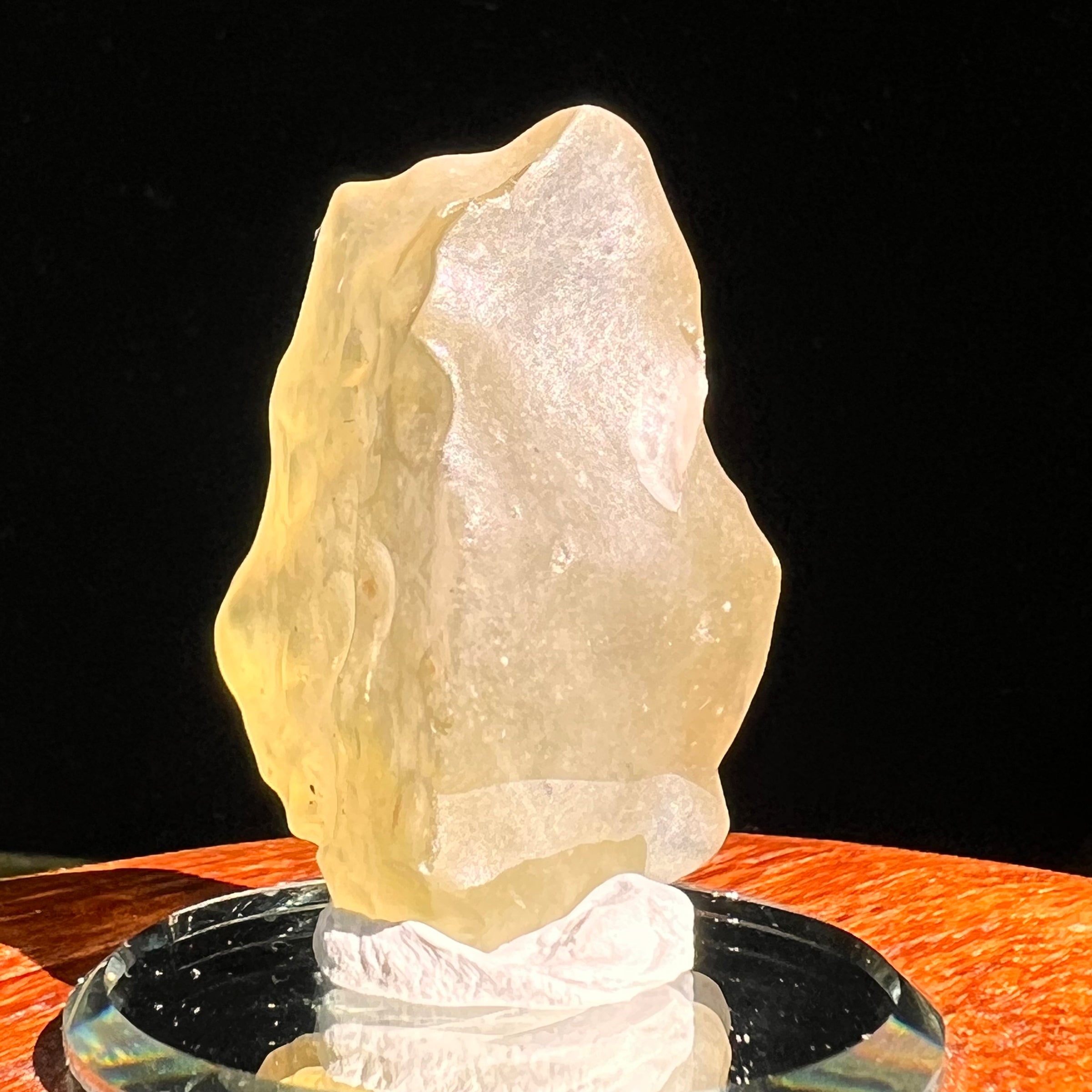 Libyan Desert Glass w/ Cristobalite 17.7 grams #510-Moldavite Life