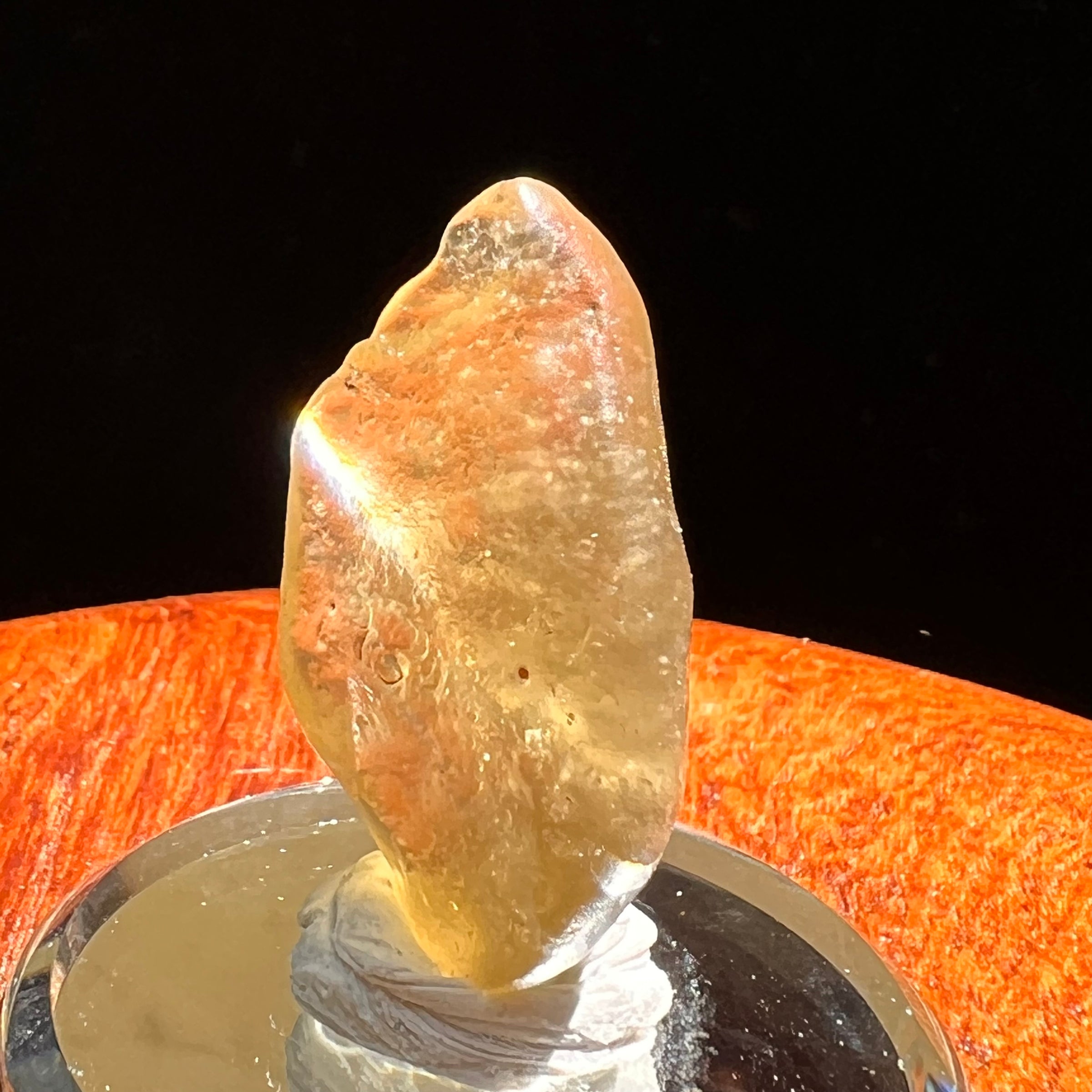 Libyan Desert Glass w/ Cristobalite 5.6 grams #524-Moldavite Life