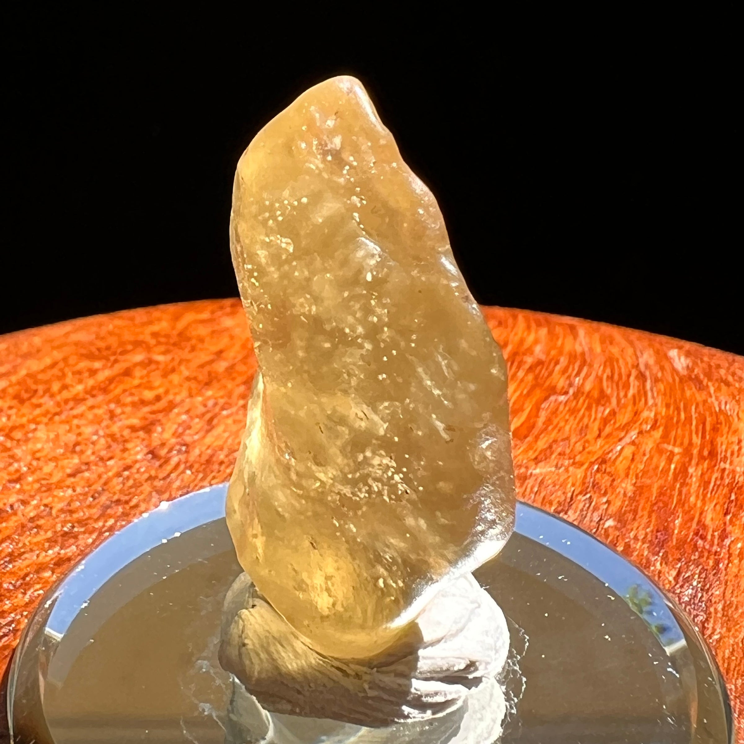 Libyan Desert Glass w/ Cristobalite 5.6 grams #524-Moldavite Life