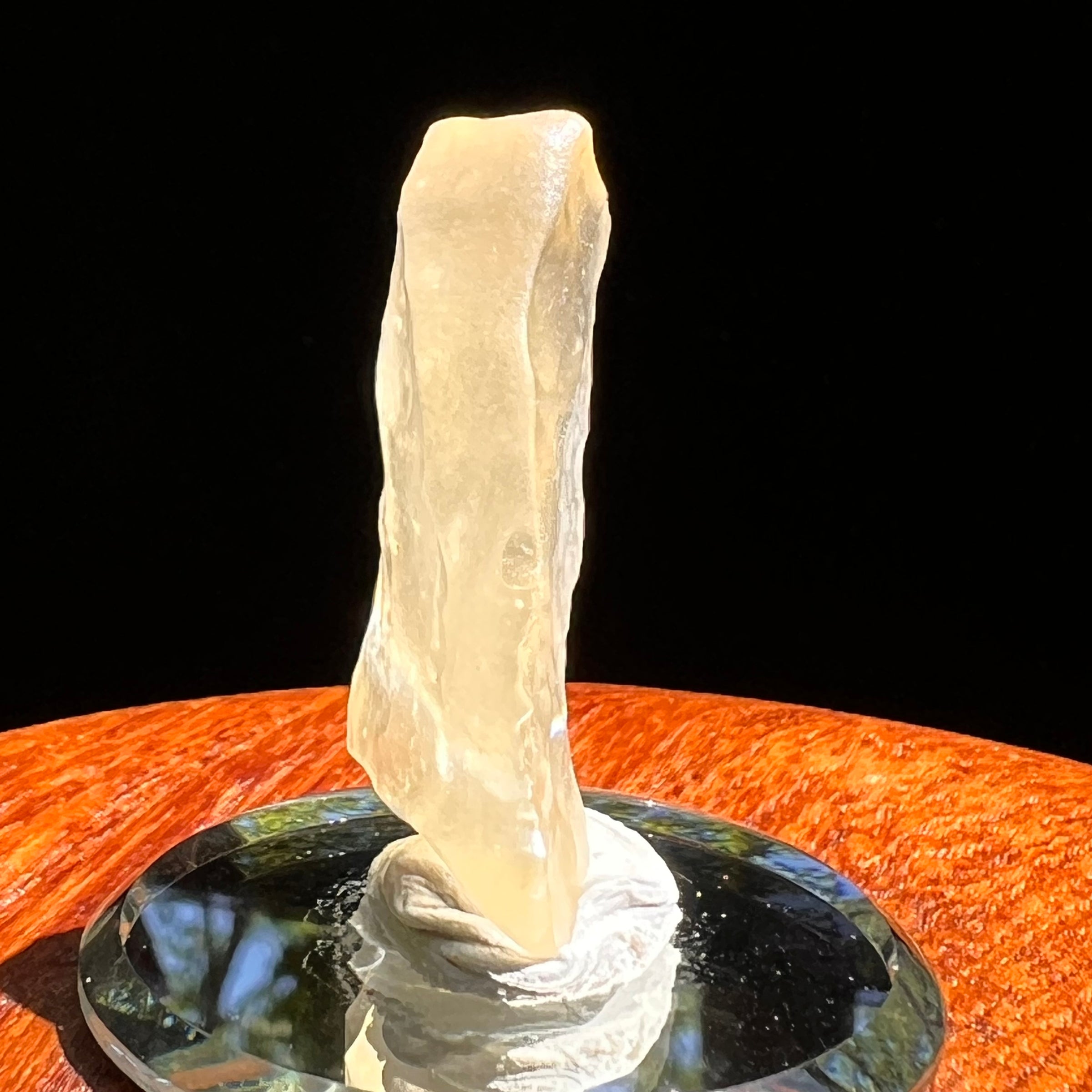 Libyan Desert Glass w/ Cristobalite 7 grams #517-Moldavite Life