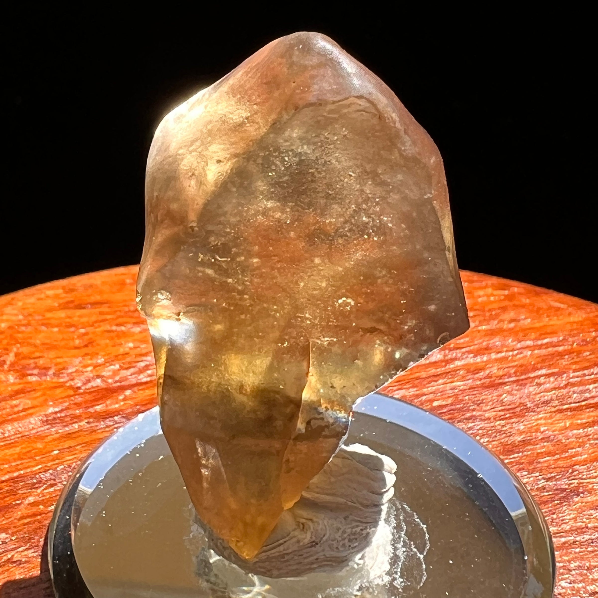 Libyan Desert Glass w/ Schlieren 10.2 grams #528-Moldavite Life