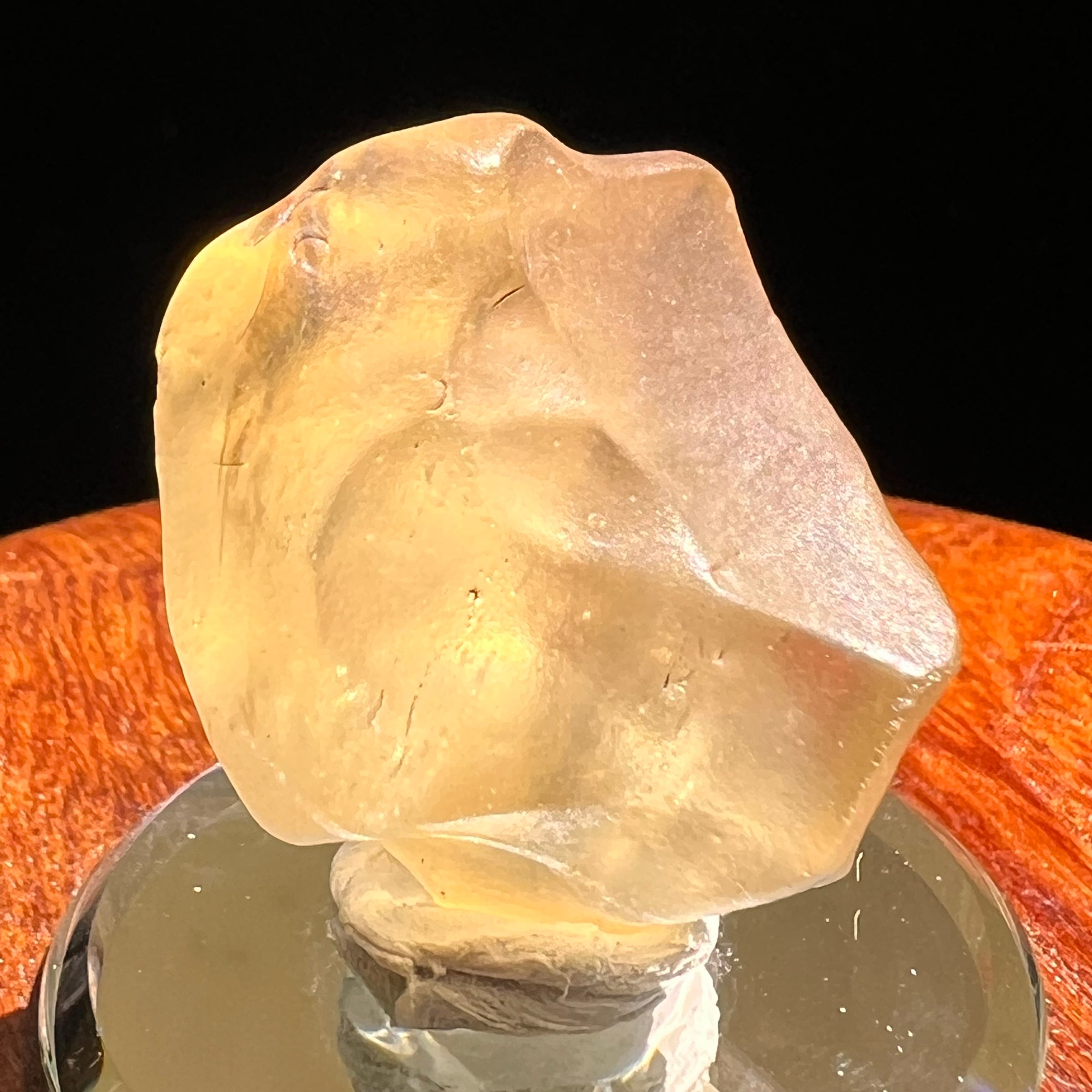 Libyan Desert Glass w/ Schlieren 11.5 grams #526-Moldavite Life