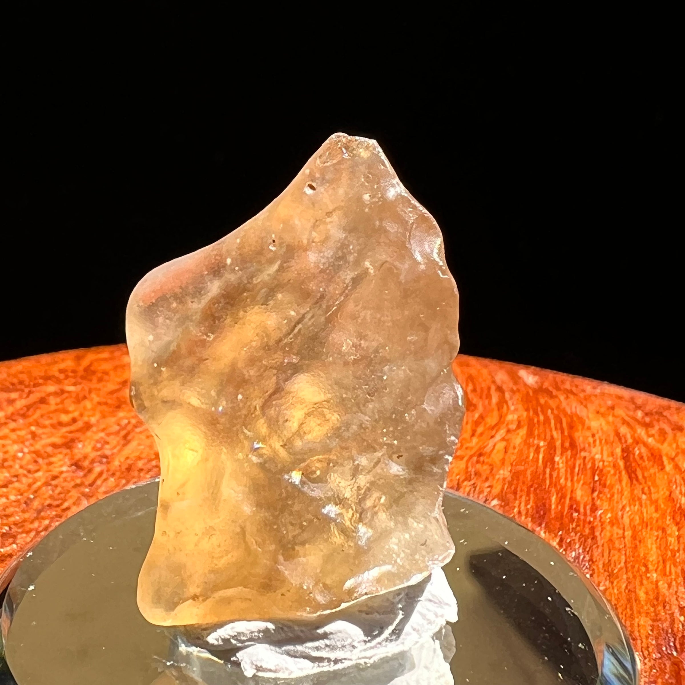 Libyan Desert Glass w/ Schlieren 5.4 grams #522-Moldavite Life
