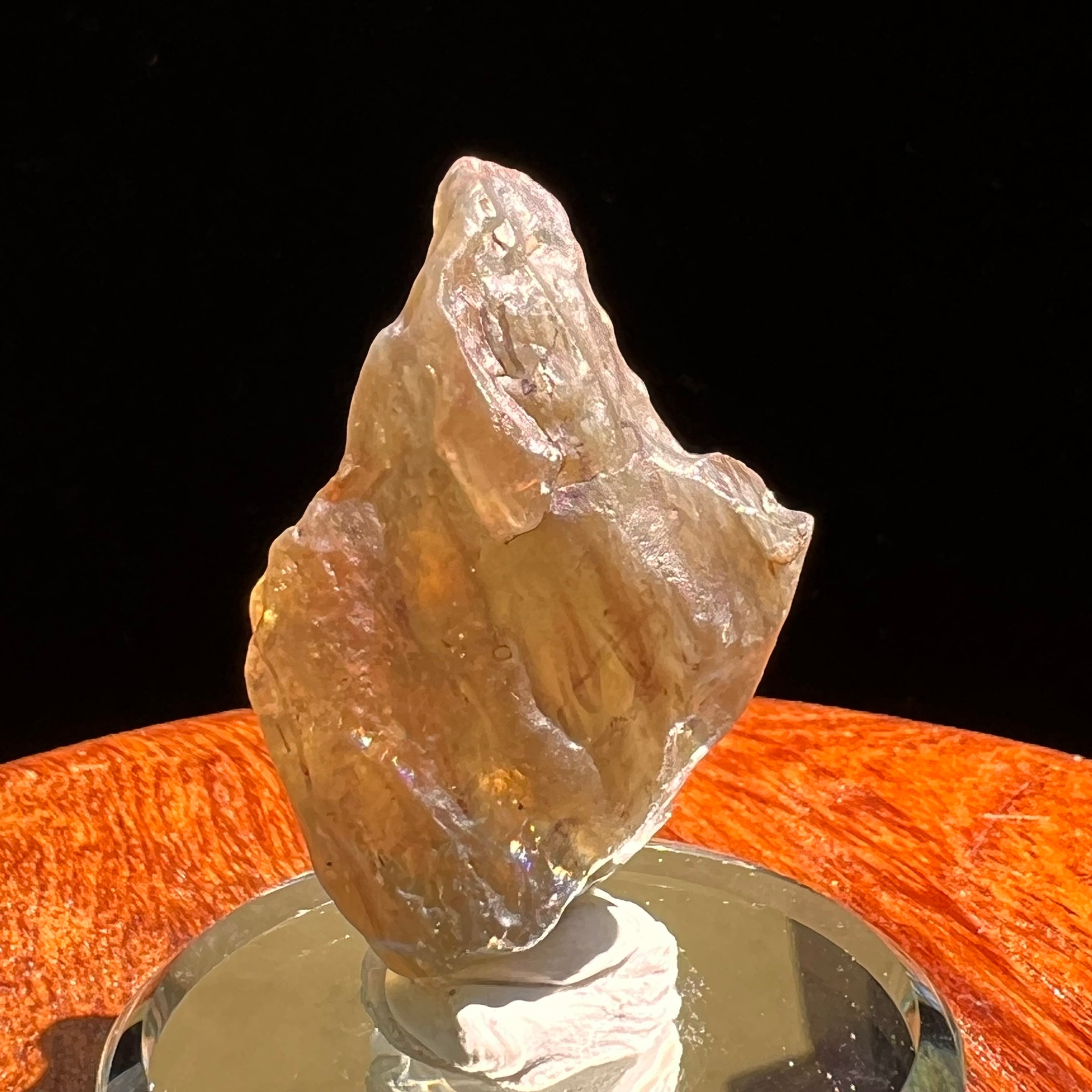 Libyan Desert Glass w/ Schlieren 7.7 grams #523-Moldavite Life