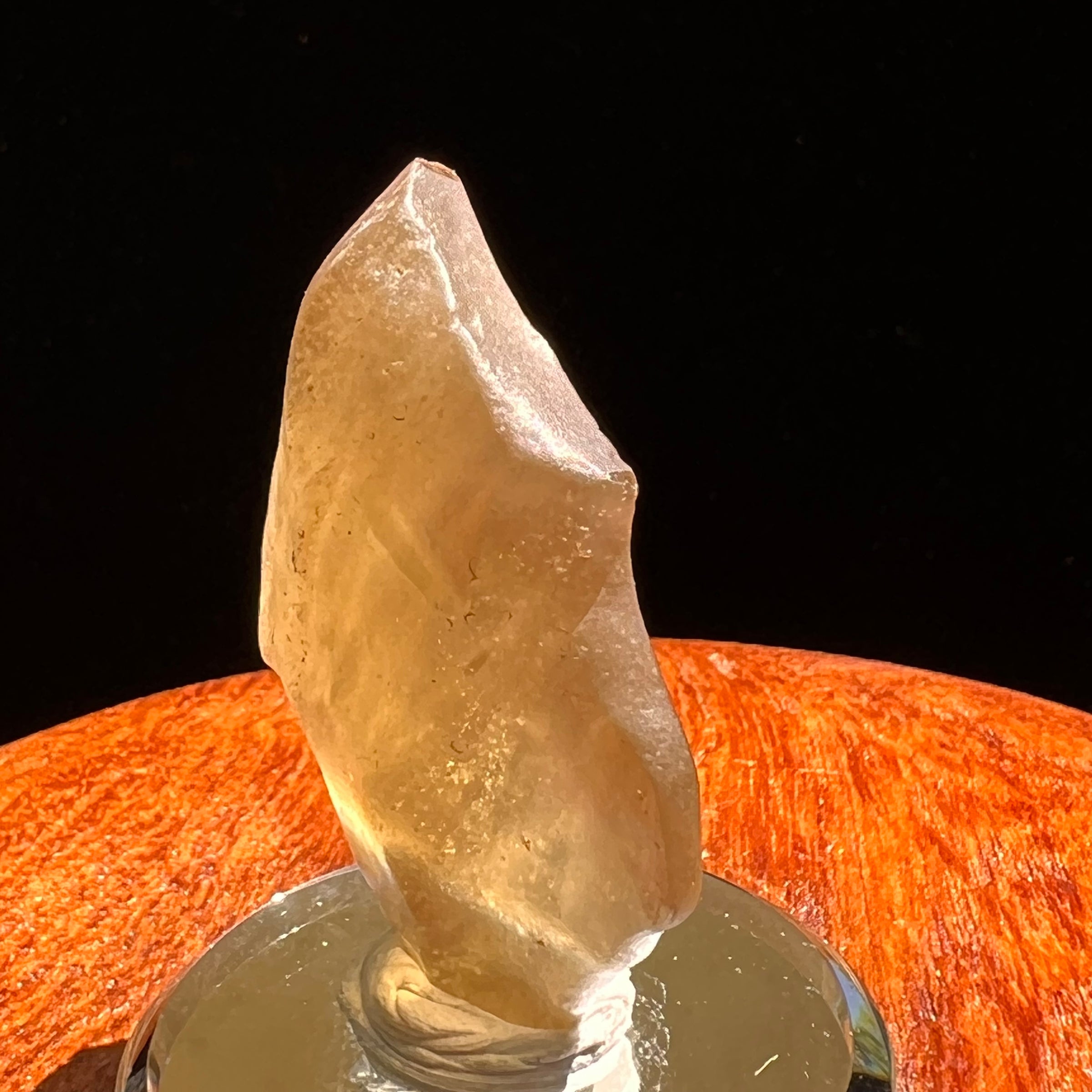 Libyan Desert Glass w/ Schlieren 9.4 grams #527-Moldavite Life