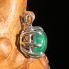 Malachite Pendant Sterling Silver #6231-Moldavite Life