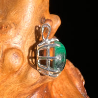 Malachite Pendant Sterling Silver #6234-Moldavite Life