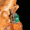 Malachite Pendant Sterling Silver #6235-Moldavite Life