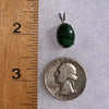 Malachite Pendant Sterling Silver #6238-Moldavite Life