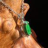 Maw Sit Sit Jade Necklace Sterling Silver #2862-Moldavite Life