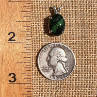 Maw Sit Sit Jade Pendant Sterling Silver #7048-Moldavite Life