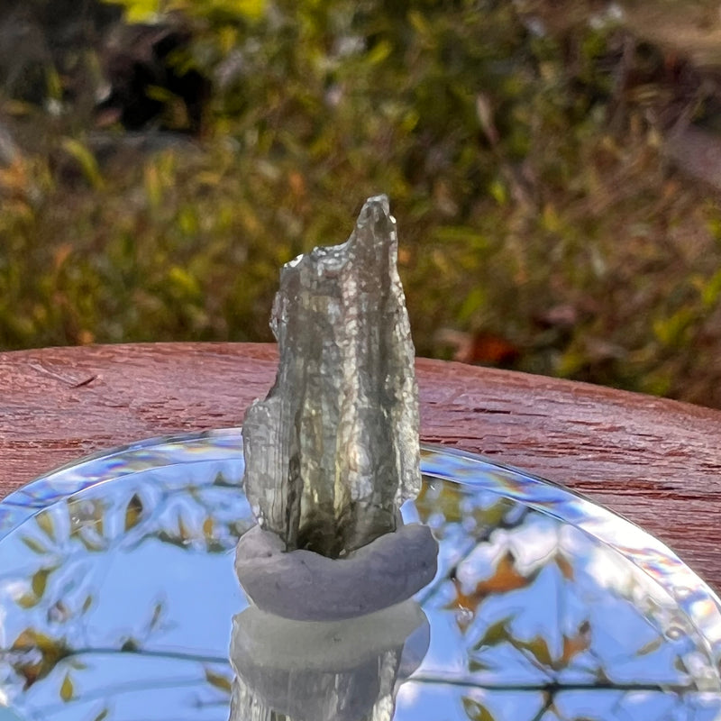 Moldavite 0.3 grams #2228-Moldavite Life