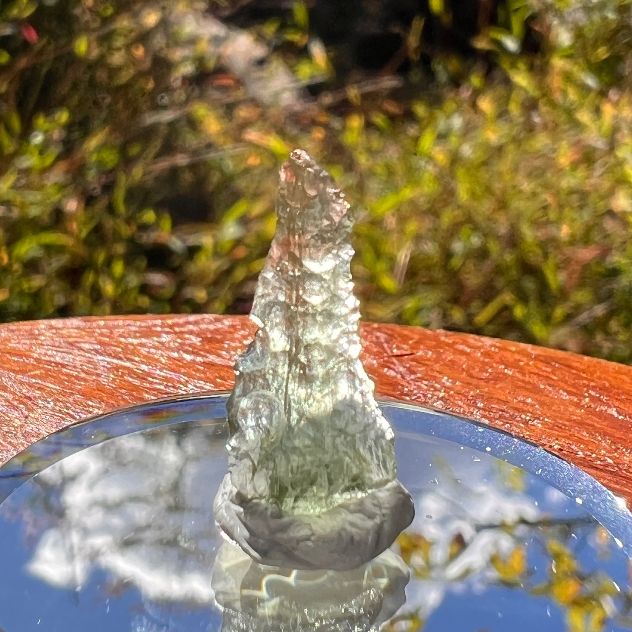 Moldavite 0.3 grams #2235-Moldavite Life