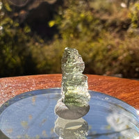 Moldavite 0.3 grams Natural Hole #2295-Moldavite Life