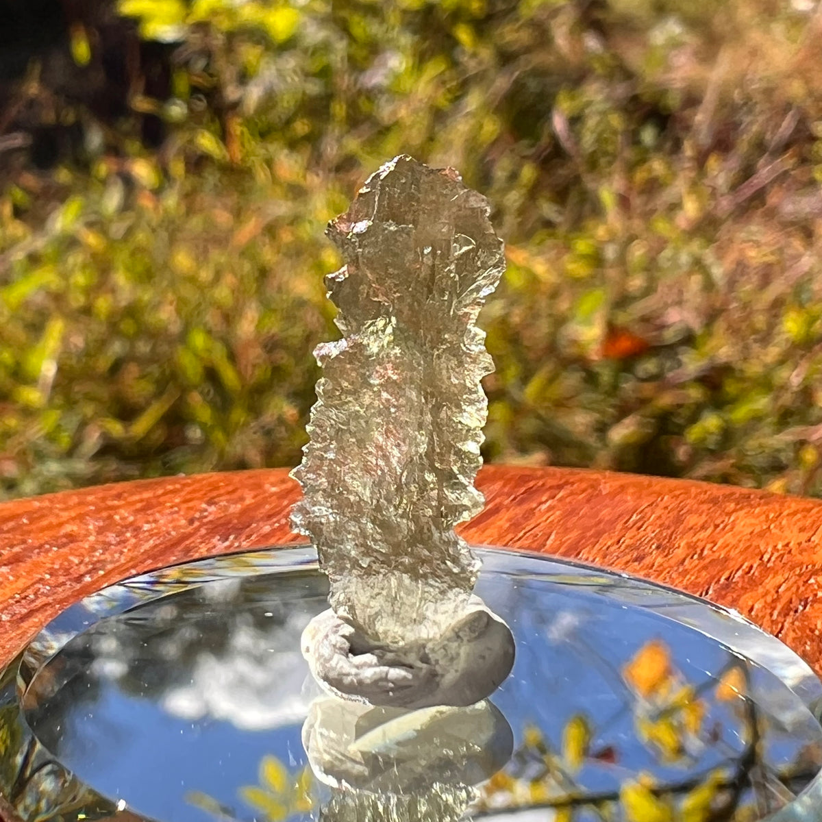 Moldavite 0.4 grams #2226-Moldavite Life