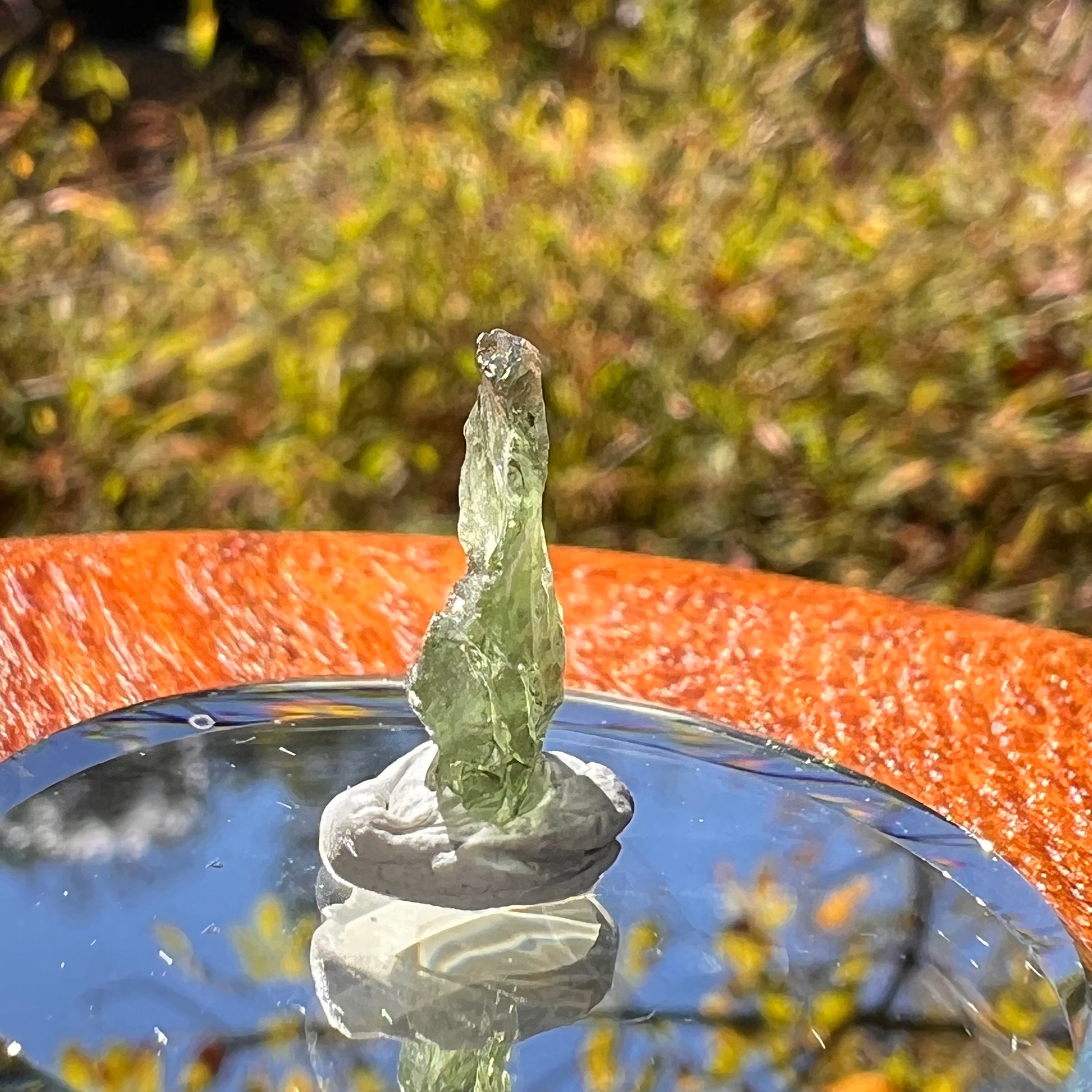 Moldavite 0.4 grams #2242-Moldavite Life