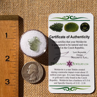 Moldavite 0.4 grams #2242-Moldavite Life