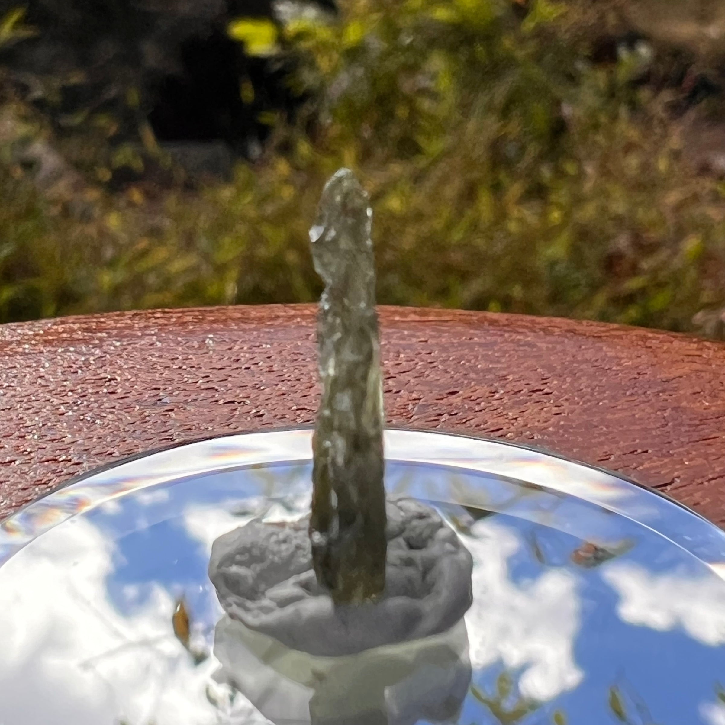 Moldavite 0.4 grams #2255-Moldavite Life