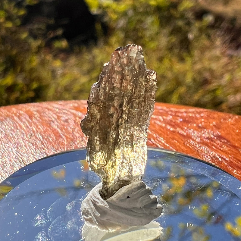 Moldavite 0.4 grams #2265-Moldavite Life