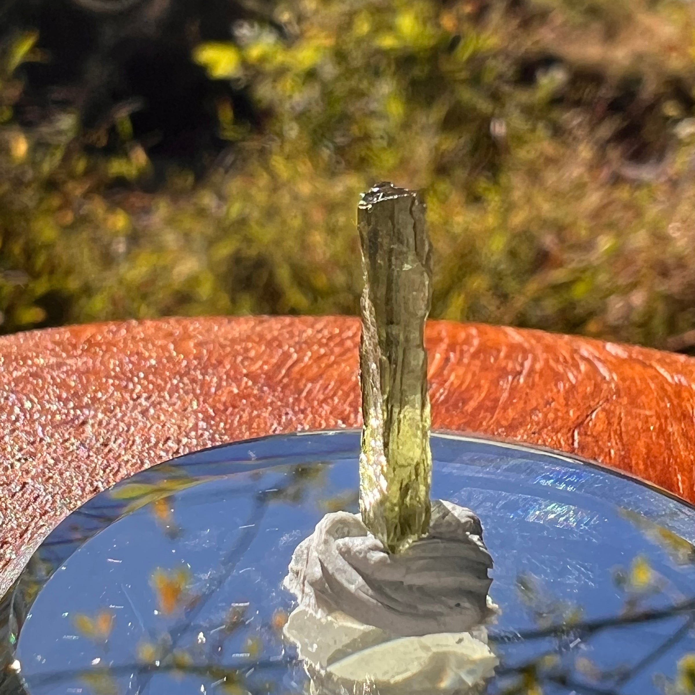 Moldavite 0.4 grams #2267-Moldavite Life