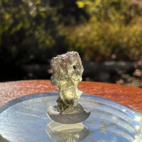 Moldavite 0.4 grams Natural Hole #2299-Moldavite Life