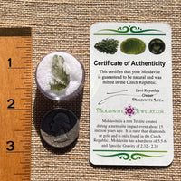 Moldavite 0.5 grams #1995-Moldavite Life