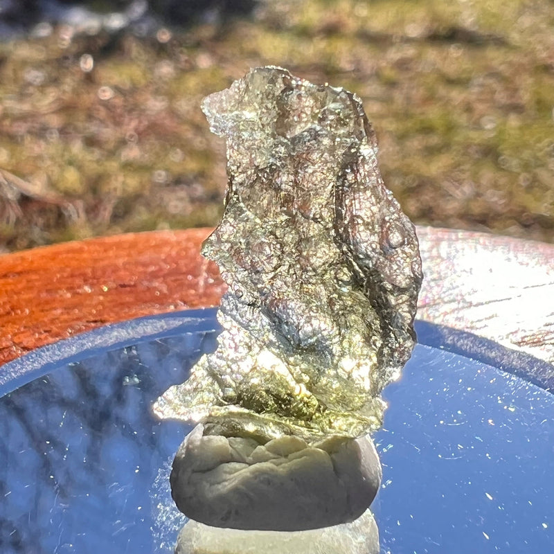 Moldavite 0.5 grams #1995-Moldavite Life