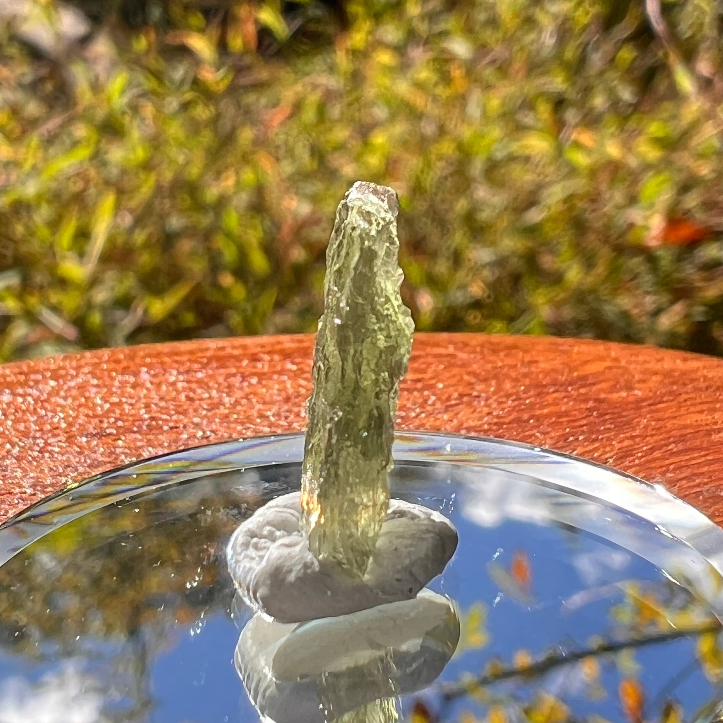 Moldavite 0.5 grams #2225-Moldavite Life